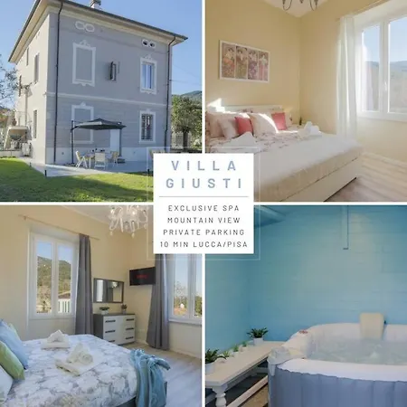 Villa *villa Giusti Liberty Home* Bbq Wifi Parking *